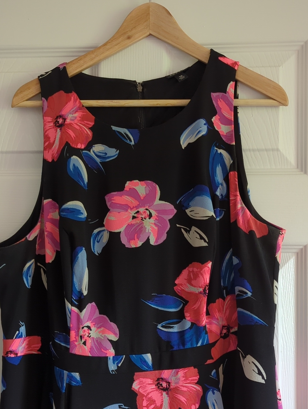 Torrid Black Maxi Dress with Floral Print - Picture 4 of 5